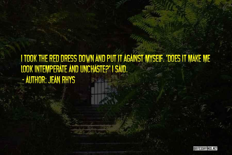 The Red Dress Quotes By Jean Rhys