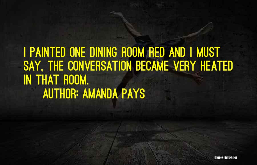 The Red Room Quotes By Amanda Pays