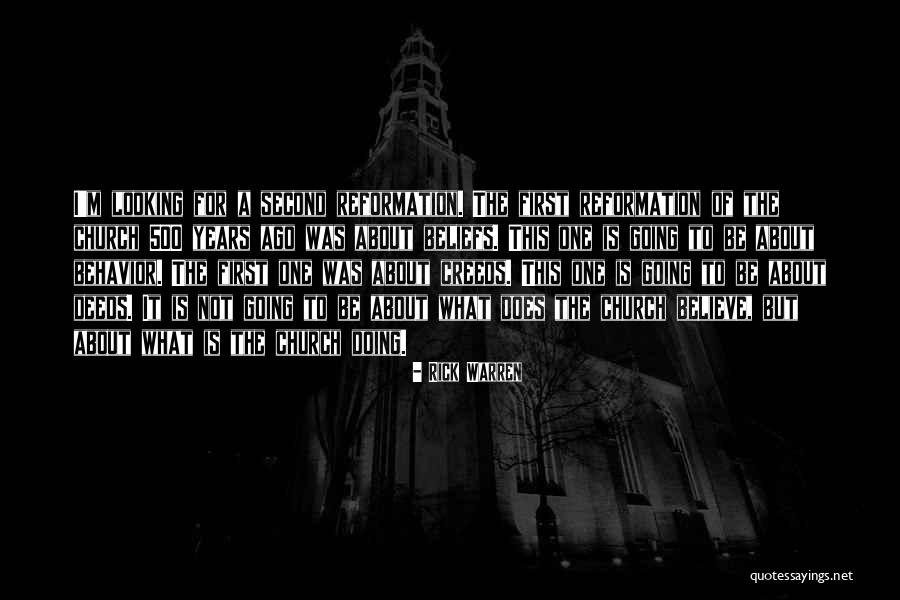 The Reformation Quotes By Rick Warren The Reformation Quotes By Rick Warren