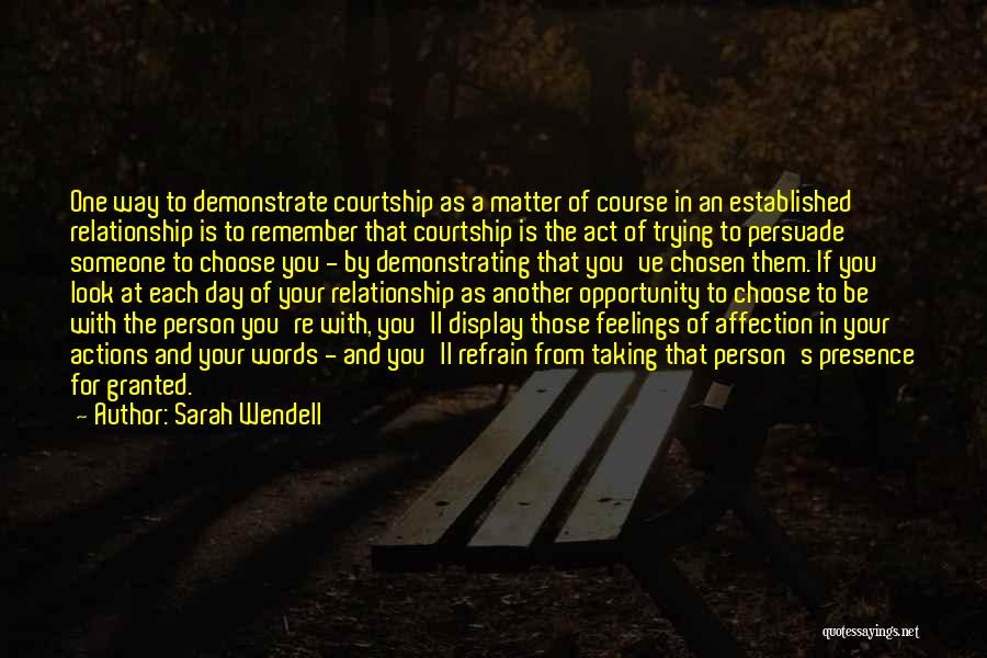 The Relationship Quotes By Sarah Wendell