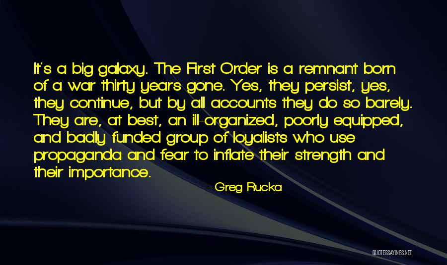 The Remnant Quotes By Greg Rucka The Remnant Quotes By Greg Rucka