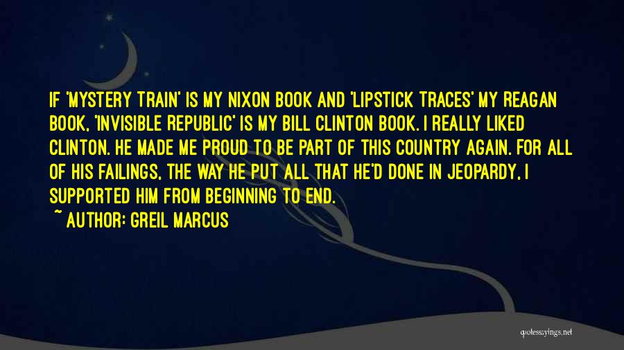 The Republic Book 7 Quotes By Greil Marcus