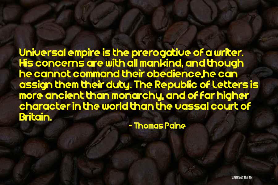 The Republic Quotes By Thomas Paine The Republic Quotes By Thomas Paine
