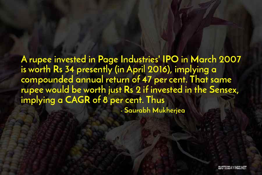 The Return 2 Quotes By Saurabh Mukherjea The Return 2 Quotes By Saurabh Mukherjea