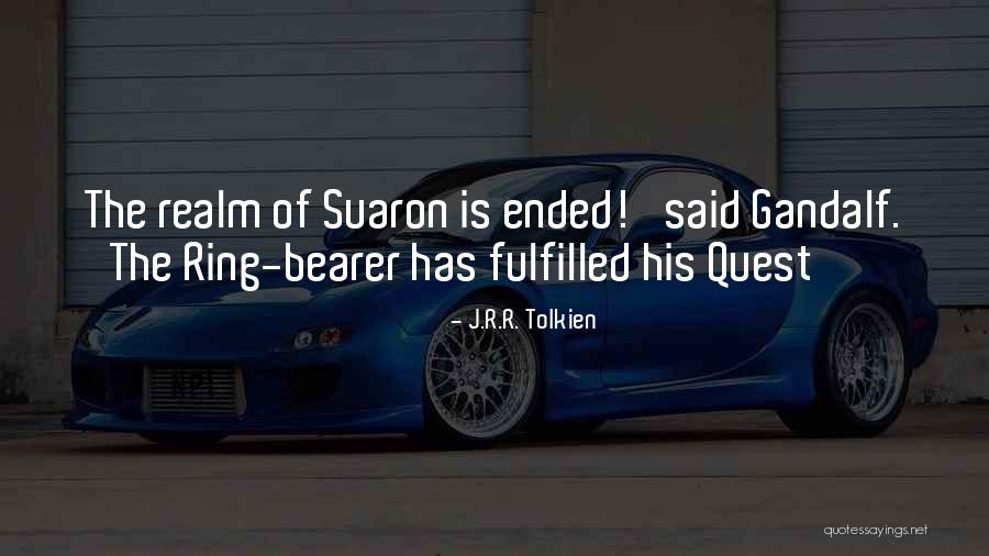 The Return Of The Ring Quotes By J.R.R. Tolkien The Return Of The Ring Quotes By J.R.R. Tolkien