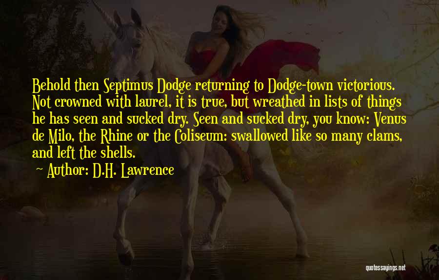 The Rhine Quotes By D.H. Lawrence