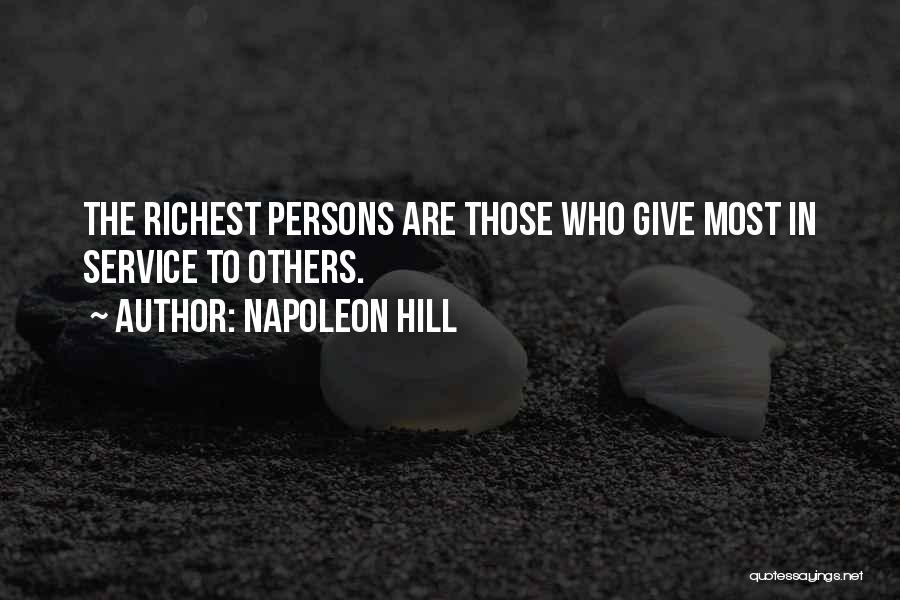 The Richest Quotes By Napoleon Hill