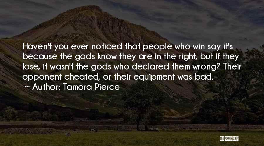 The Right Equipment Quotes By Tamora Pierce