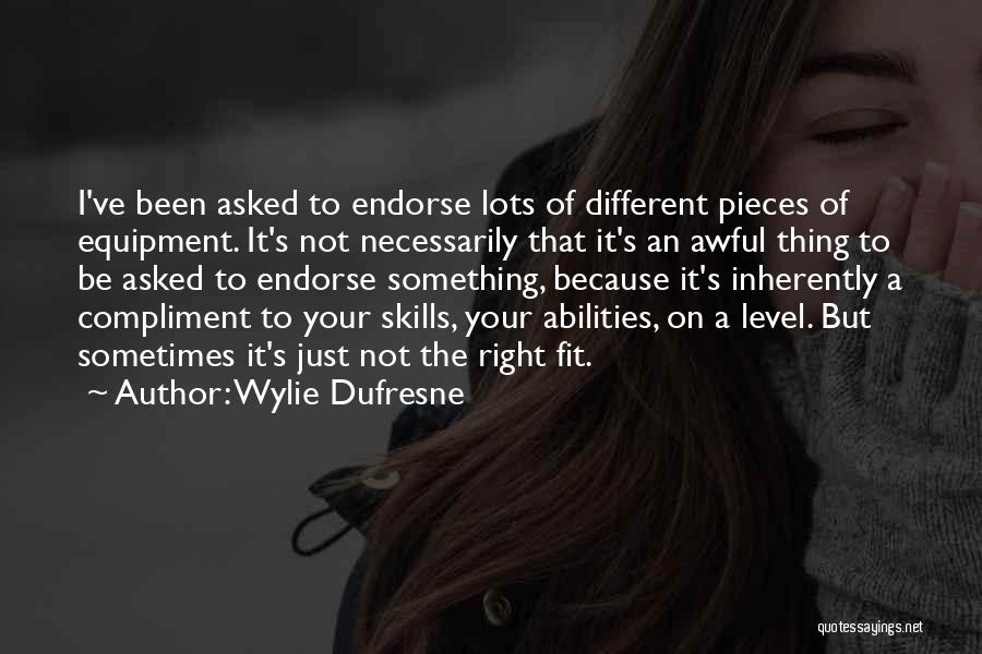 The Right Equipment Quotes By Wylie Dufresne