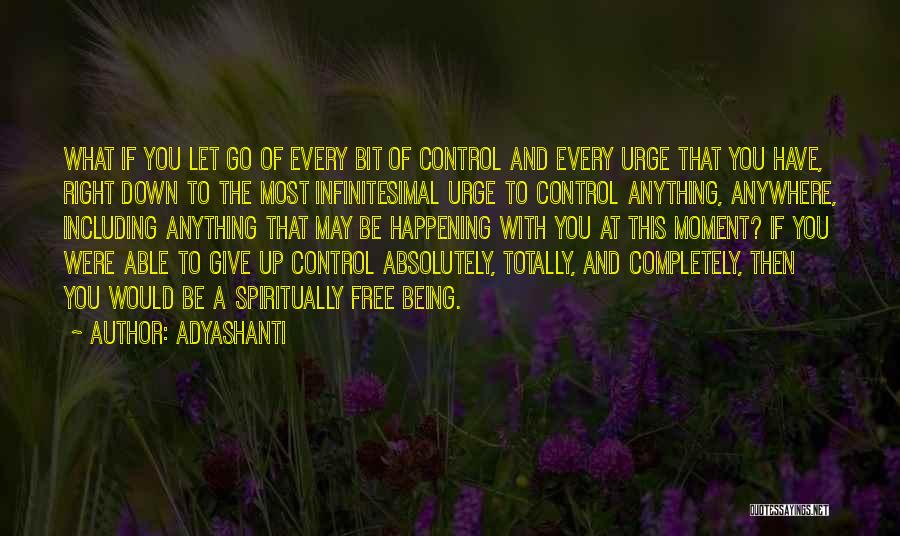 The Right Moment Quotes By Adyashanti