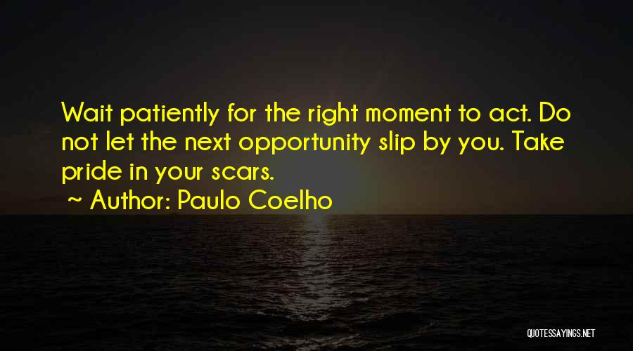 The Right Opportunity Quotes By Paulo Coelho