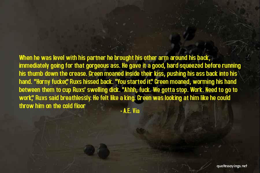 The Right Partner Quotes By A.E. Via The Right Partner Quotes By A.E. Via