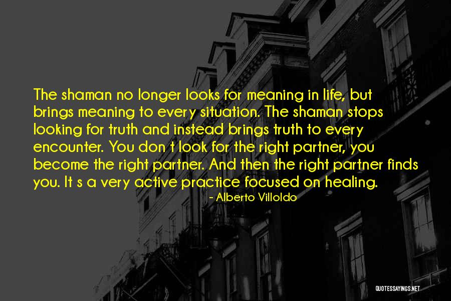 The Right Partner Quotes By Alberto Villoldo The Right Partner Quotes By Alberto Villoldo