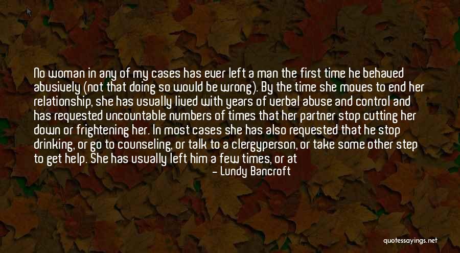 The Right Partner Quotes By Lundy Bancroft The Right Partner Quotes By Lundy Bancroft
