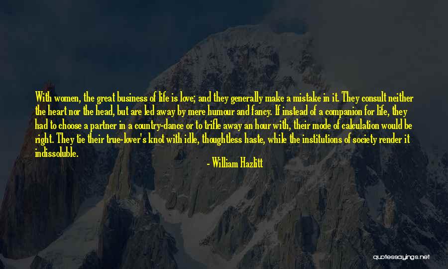The Right Partner Quotes By William Hazlitt The Right Partner Quotes By William Hazlitt