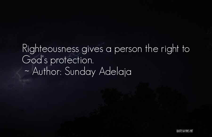 The Right Person Quotes By Sunday Adelaja