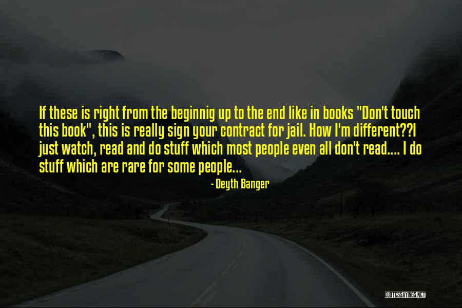 The Right Stuff Book Quotes By Deyth Banger The Right Stuff Book Quotes By Deyth Banger