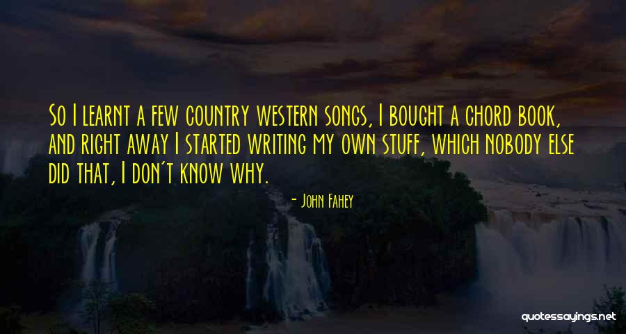 The Right Stuff Book Quotes By John Fahey The Right Stuff Book Quotes By John Fahey