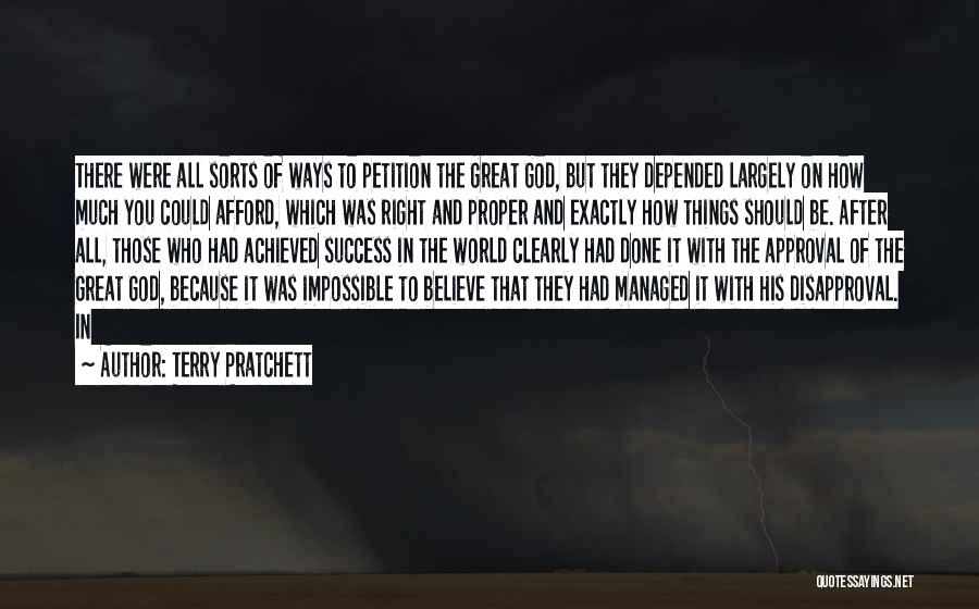 The Right To Petition Quotes By Terry Pratchett