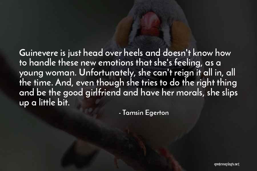 The Right Woman Quotes By Tamsin Egerton