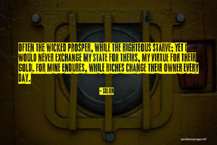 The Righteous Quotes By Solon The Righteous Quotes By Solon