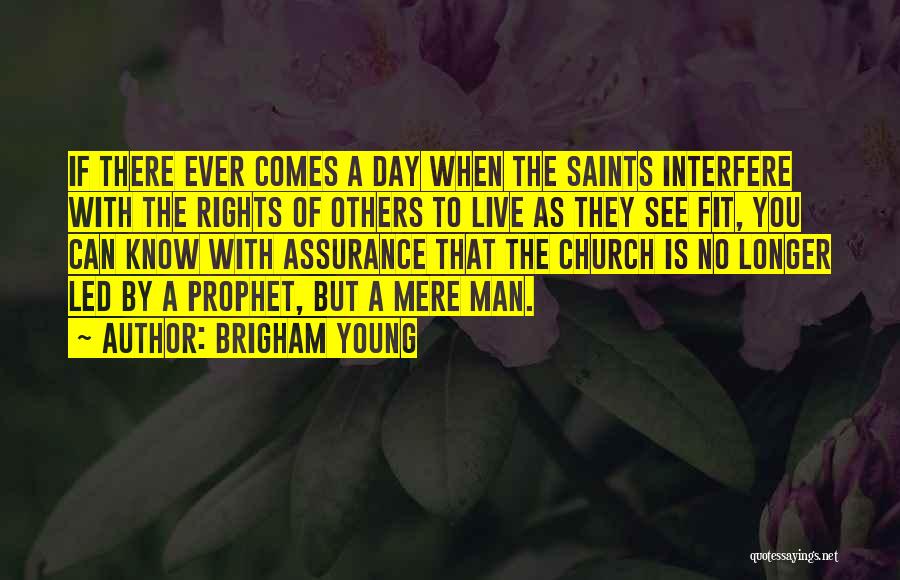 The Rights Of Man Quotes By Brigham Young