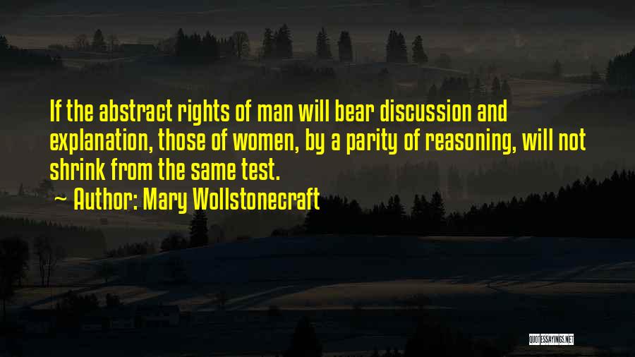 The Rights Of Man Quotes By Mary Wollstonecraft