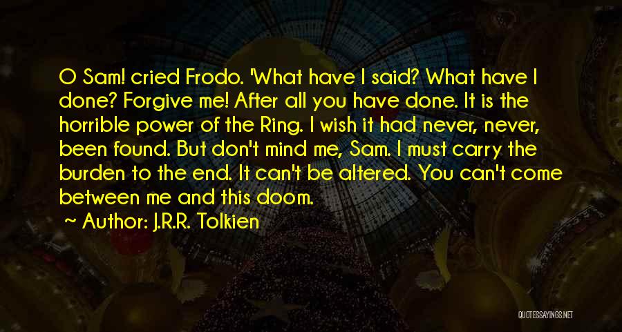 The Ring Of Power Quotes By J.R.R. Tolkien