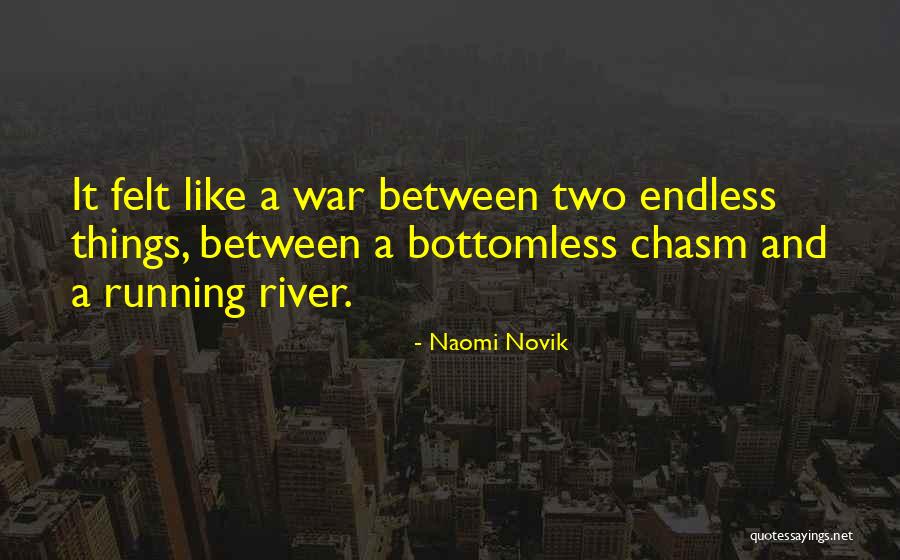 The River Between Us Quotes By Naomi Novik