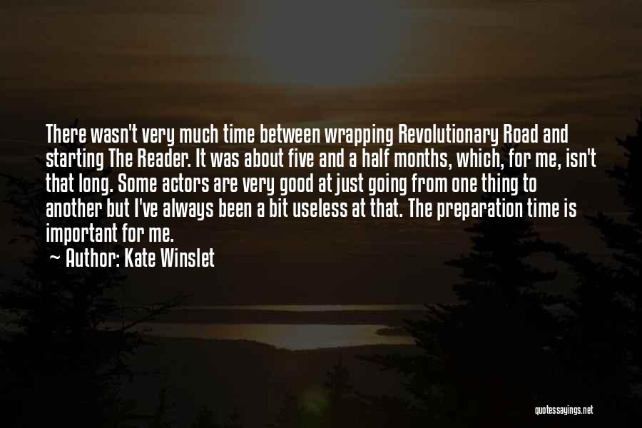 The Road Important Quotes By Kate Winslet