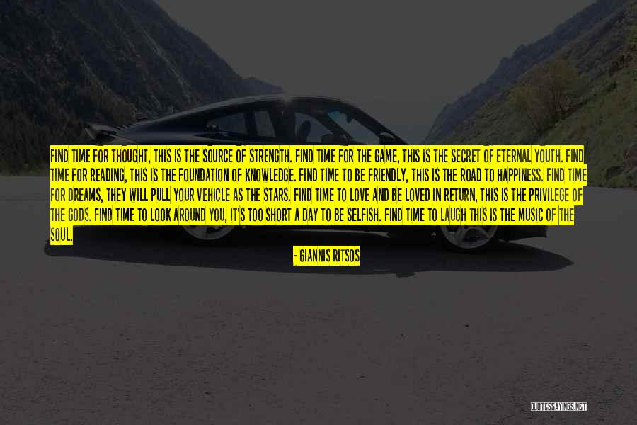 The Road To Happiness Quotes By Giannis Ritsos The Road To Happiness Quotes By Giannis Ritsos