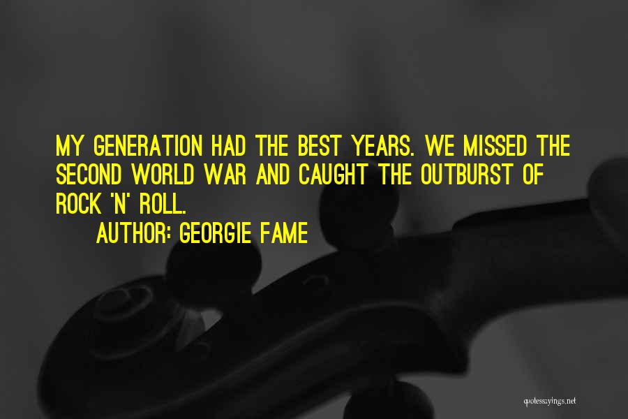 The Rock Best Quotes By Georgie Fame