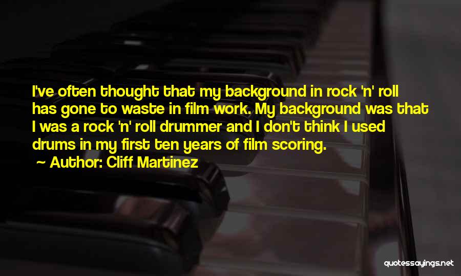The Rock Film Best Quotes By Cliff Martinez