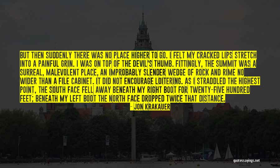 The Rock Top Quotes By Jon Krakauer The Rock Top Quotes By Jon Krakauer