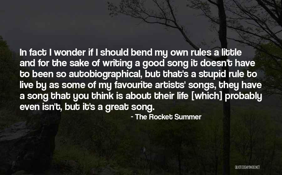The Rocket Summer Quotes 264903 The Rocket Summer Quotes 264903