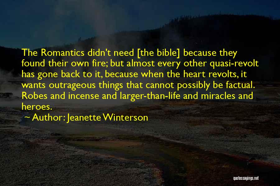 The Romantics Quotes By Jeanette Winterson