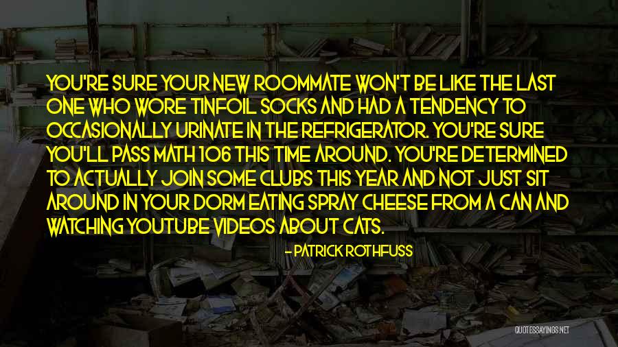 The Roommate Quotes By Patrick Rothfuss