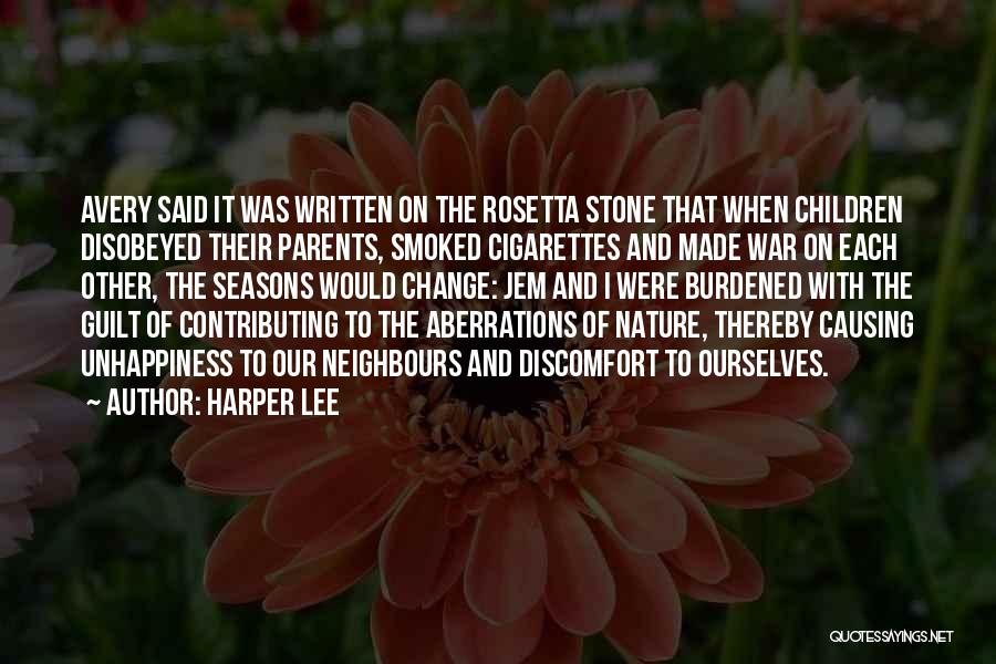 The Rosetta Stone Quotes By Harper Lee