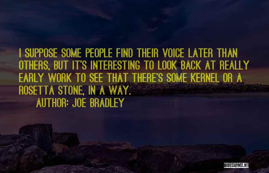 The Rosetta Stone Quotes By Joe Bradley