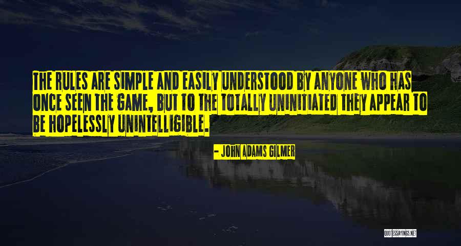 The Rules Of Golf Quotes By John Adams Gilmer The Rules Of Golf Quotes By John Adams Gilmer