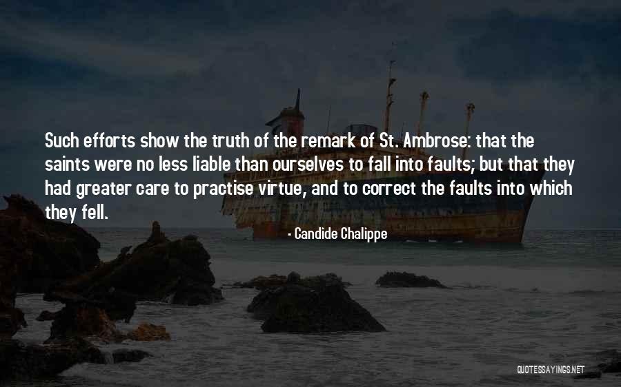 The Saints Quotes By Candide Chalippe The Saints Quotes By Candide Chalippe