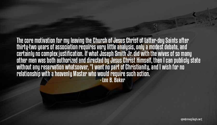 The Saints Quotes By Lee B. Baker The Saints Quotes By Lee B. Baker