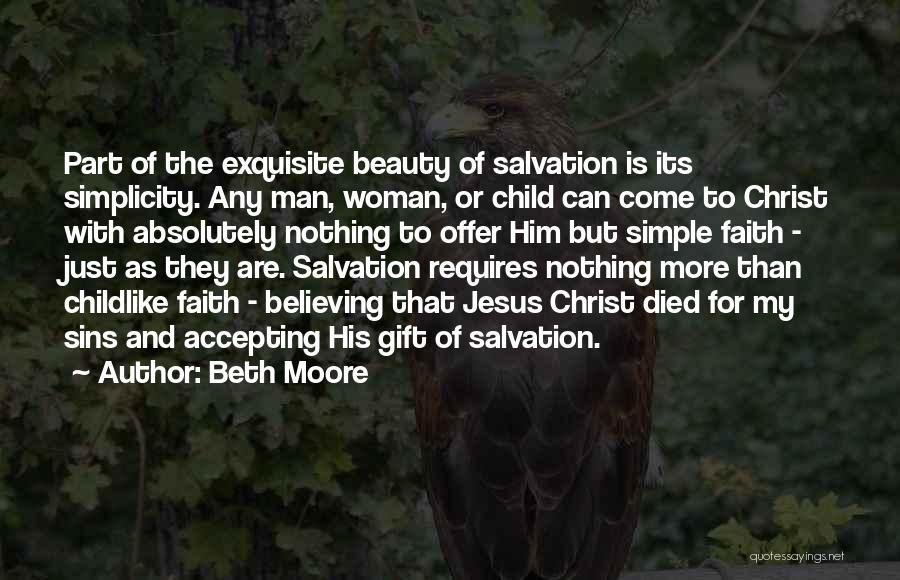 The Salvation Quotes By Beth Moore