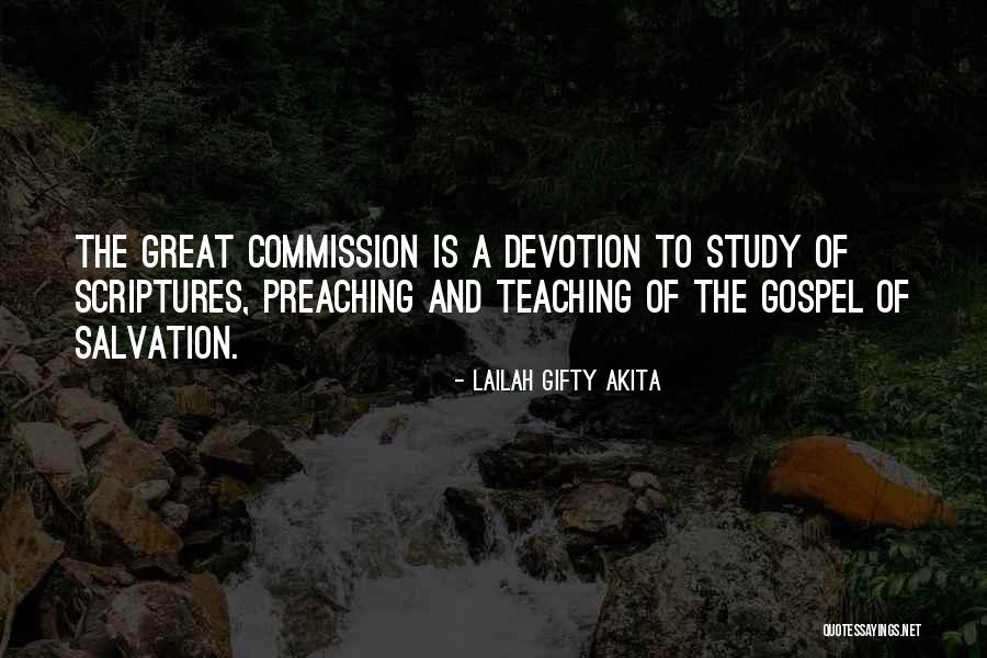 The Salvation Quotes By Lailah Gifty Akita