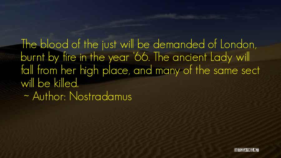 The Same Blood Quotes By Nostradamus