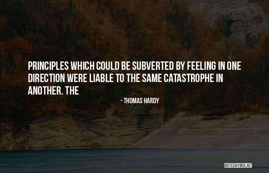 The Same Direction Quotes By Thomas Hardy