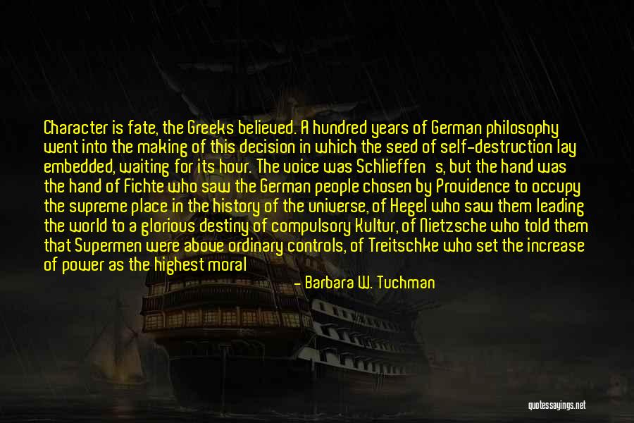 The Schlieffen Plan Quotes By Barbara W. Tuchman