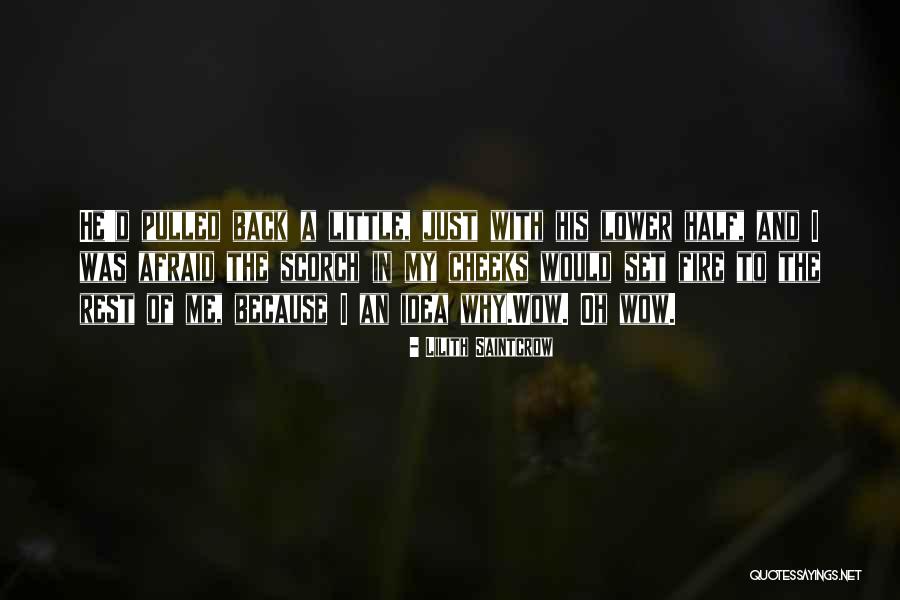 The Scorch Quotes By Lilith Saintcrow The Scorch Quotes By Lilith Saintcrow