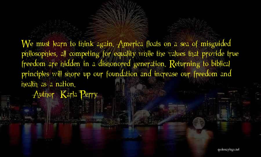 The Sea And Freedom Quotes By Karla Perry