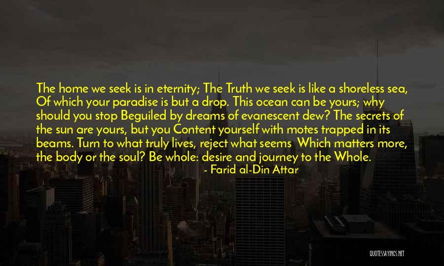 The Sea And Sun Quotes By Farid Al-Din Attar The Sea And Sun Quotes By Farid Al-Din Attar
